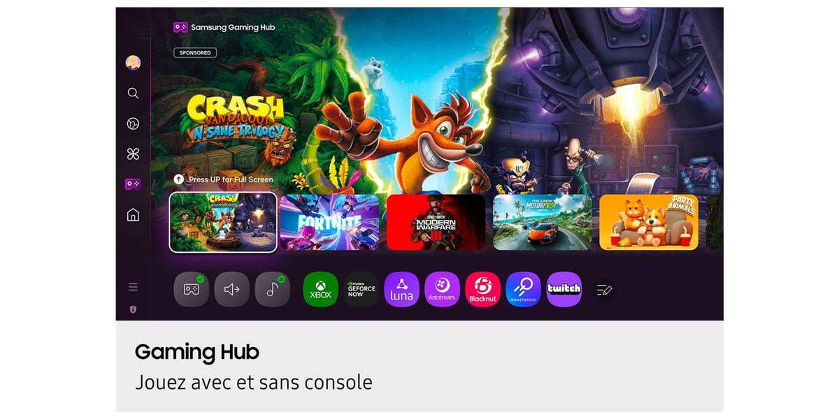 Samsung TQ50Q7F4 - Téléviseur QLED 4K de 126 cm