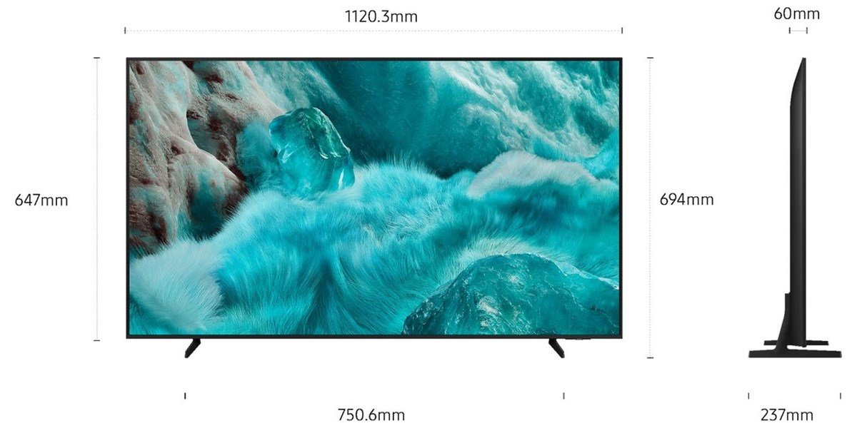 Samsung TQ50Q7F4 - Téléviseur QLED 4K de 126 cm