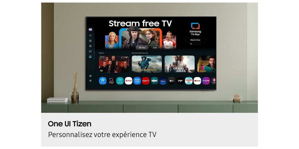 Samsung TQ50Q7F4 - Téléviseur QLED 4K de 126 cm